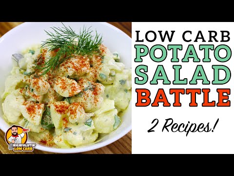 Low Carb POTATO SALAD Battle - The BEST Keto 