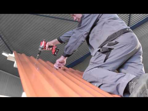 DS Stålprofill - montage af ståltrapezprofiler - plademontage