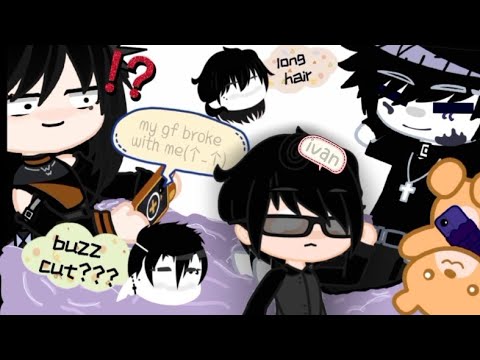 buzz cut?? long hair..