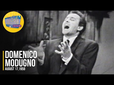 Domenico Modugno "Volare (Nel blu, dipinto di blu)" on The Ed Sullivan Show