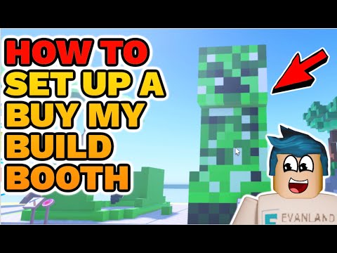 HOW TO SET UP A WORKING STAND IN BUY MY BUILD ROBLOX || FREE ROBUX