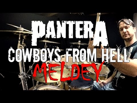 PANTERA - COWBOYS MEDLEY - Drum Cover