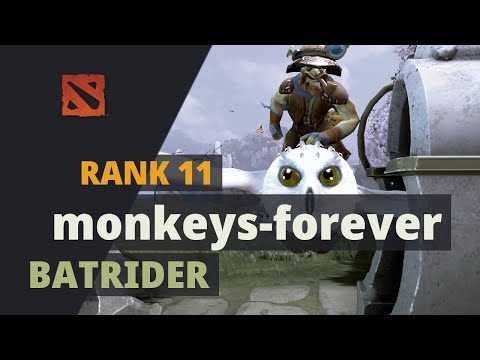 monkeys-forever (Rank 11) plays Batrider Dota 2 Full Game