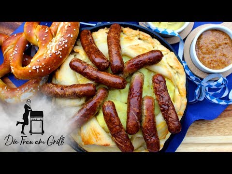 Bavarian Bratwurst Pie - mit Sauerkraut