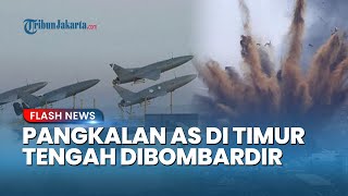 Pangkalan AS Dibombardir Drone! Tentara Amerika Hampir Tewas, Situasi di Timur Tengah Mencekam