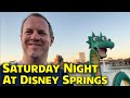 Saturday Night Vlog At Disney Springs Music Crowds More Walt Disney World