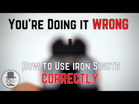 How to use Iron Sights efficiently | Tim Herron Interview