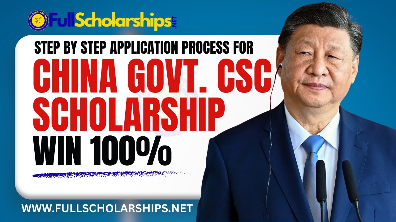 How to Apply for China Government Scholarship 2026 | MOFCOM Fully Funded CSC Scholarship in China