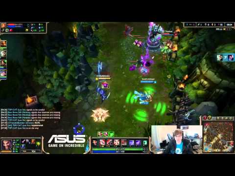 C9 Sneaky - Kinx vs Caitlyn Duo with Wildturtle Challenger Ranked solo queue AD