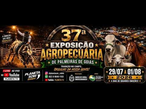 37ª Exposição Agropecuária de Palmeiras de Goiás PH Jeitão Goiâno 3º Round