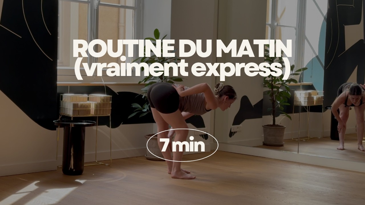 Routine du matin (vraiment express)