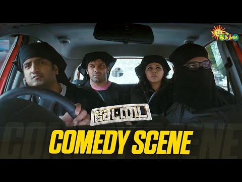 Settai – Comedy Scene 😂 | Arya | Santhanam | Premgi | Hansika | Adithya TV