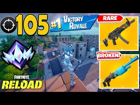 109 Elimination "RANKED RELOAD” Gameplay Wins (Fortnite Chapter 7 Keyboard & Mouse)