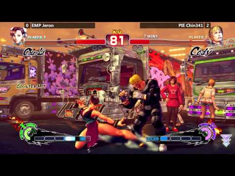 USF4 @ Last Man Standing 2 - EMP Hiro (M. Bison) vs PIE Chin (Cody) [720p/60fps]