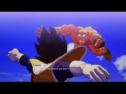 Dragon Ball Z Kakarot Vegeta Kills Nappa