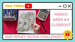 Cash Stuffing Money Saving Challenges for Weeks #4 of March - TracEy Monster Savings on Etsy