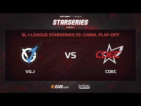VG.J vs CDEC Gaming, Game 1, SL i-League StarSeries Season 3, China Play-Off