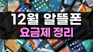 2025년 12월 알뜰폰 요금제 총정리｜저렴한 요금제가 너무 많아요 😂