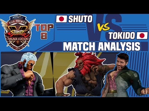 SFV AE Match Analysis: TGS Asia Premier 2019 Top 8 - Shuto vs. Tokido
