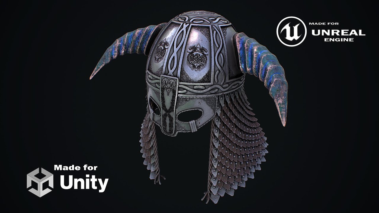 Elmo medievale Modello 3D