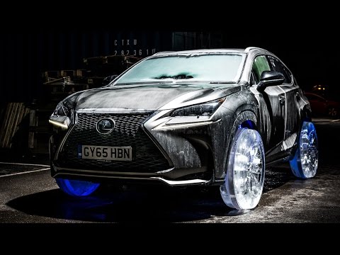 Lexus on Ice: NX Ice Wheels