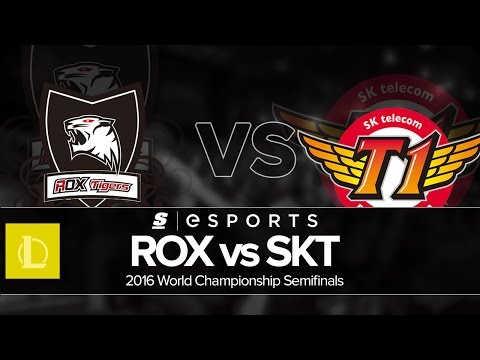 Highlights: ROX vs SKT (Worlds 2016 Bracket Stage - Semifinals)
