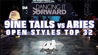 9INE TAILS vs ARIES | Open Styles Top 32 | Dancing It Forward 2025 | #SXSTV