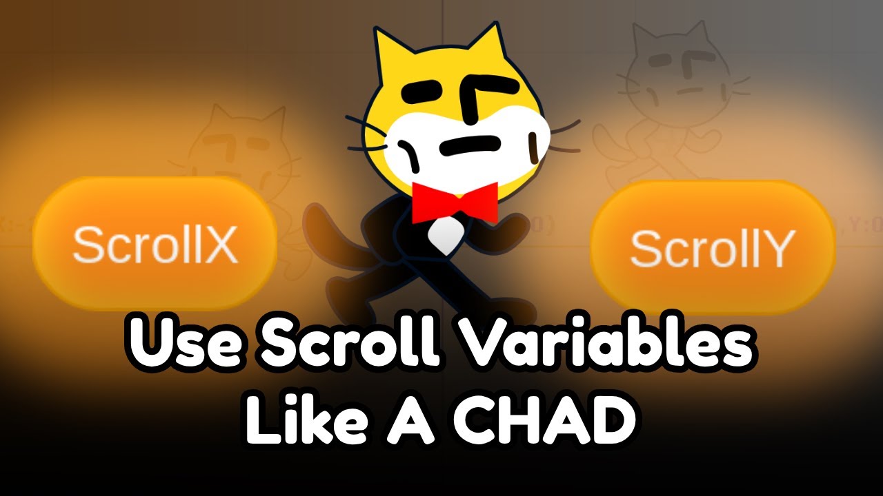 How To Use SCROLL Variables In SCRATCH | Like a pro