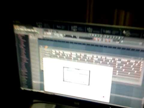 STAR KHALIBA MAKING A BEAT IN THE STUDIO OD RECORDS