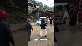 On the way to Cat Cat village (Sapa) #shorts #vietnam #travel #sapa