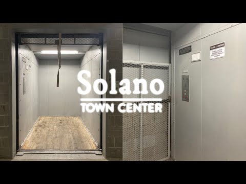 Montgomery Square Button Hydraulic Freight Elevator #2 - Solano Town Center - Fairfield, CA