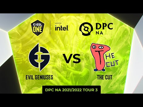 Evil Geniuses vs The Cut | Game 1 | ESL One - DPC NA: Division 1