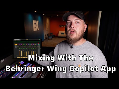 How to Mix With The Behringer Wing Copilot App