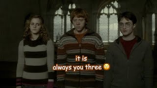 every time the golden trio got in trouble