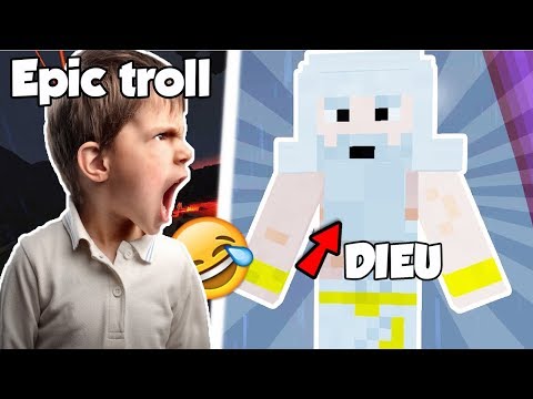 JE TROLL UN KIKOO AVEC DIEU ET JESUS 😂!! Minecraft troll kikoo fr ! Court metrage minecraft