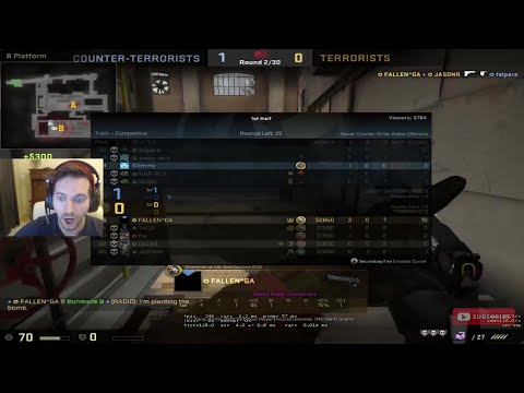 Pro Players react to FalleN plays