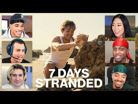Streamers React To JasonTheWeen - 7 Days Stranded (Official Trailer)