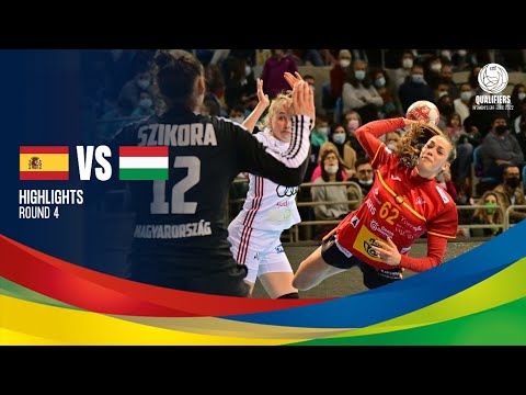 Spain vs Hungary | Highlights | Women's EHF EURO 2022 Qualifiers | Round 4