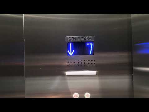 Painfully Slow Brand New 700 FPM Otis Compass 360 Traction High Rise Elevators In South FL