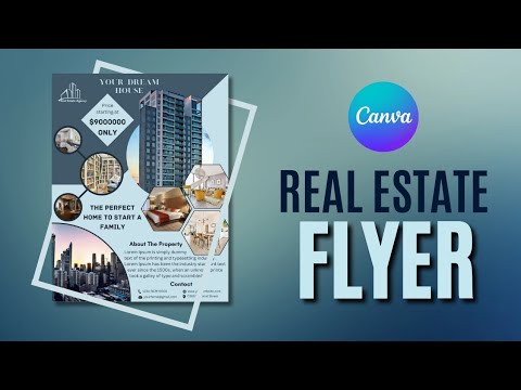 Real Estate Post Design using Canva Real Estate Banner