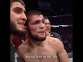 Even In Between Rounds Khabib Vs Conor Was Intense Nocommentary