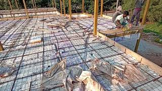 EPS technology roof / slab construction | RAPIDCON | #house #construction #india | Call: 7709770080