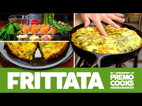 Asparagus, Ham and Feta Frittata RECIPE | How to Make the Perfect Frittata | Egg Lovers Dish