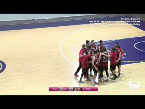 Baloncesto: Liga EBA: Real Madrid - Azuqueca Basket. Castilla - La Mancha Media.