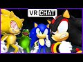 SONIC AND SHADOW MEET KERMIT AND FLEETWAY IN VR CHAT