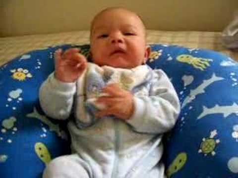 Fadil playing with his fingers