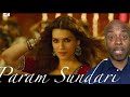 Param Sundari -Official Vid | Mimi | Kriti Sanon, Pankaj Tripathi | Shreya |Amitabh |🇬🇧 REACTION |