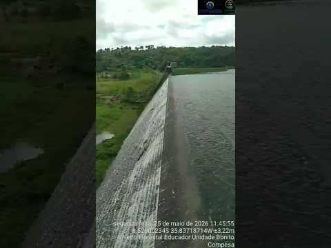 Barragem do Prata bonito Pernambuco começou a verter