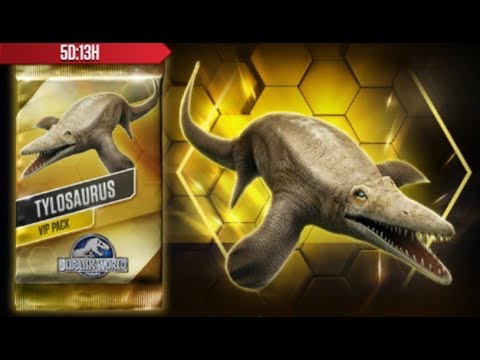 Jurassic World: The Game - SPECIAL - TYLOSAURUS Level 40 Full Evolution!