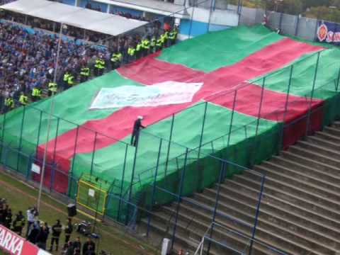 5.10.2008r. Lech Poznań - LEGIA WARSZAWA oprawa